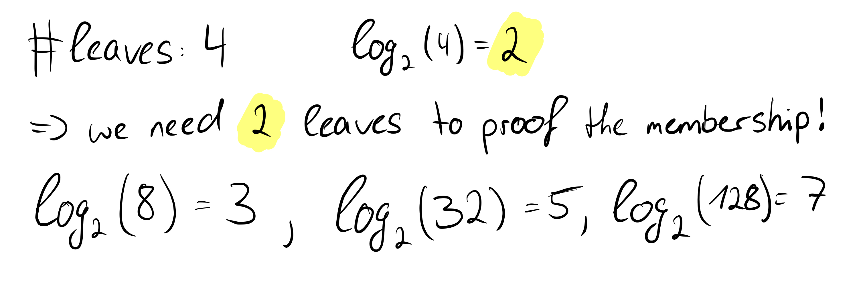 Log n Calculation